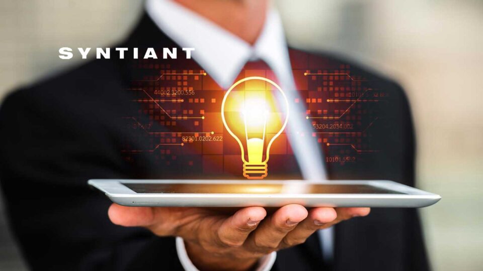 Syntiant Brings Artificial Intelligence Development to Everyone, Everywhere with Introduction of TinyML Platform