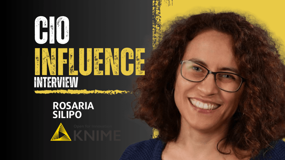 CIO Influence Interview with Rosaria Silip - KNIME