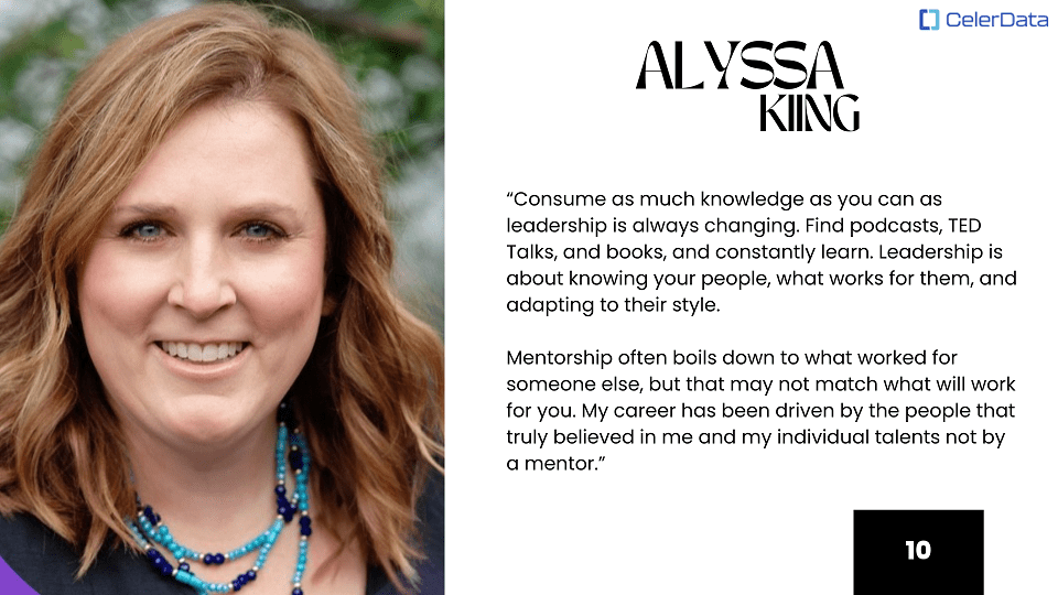 CIO Influence’s IWD Interview with Alyssa King, Manager, US Operations, CelerData