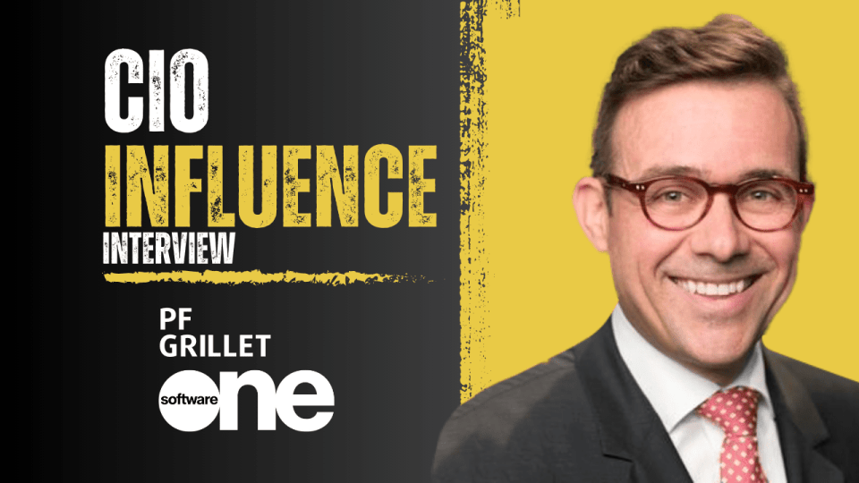 CIO Influence Interview with PF Grillet, SAP Global Lead at SoftwareOne