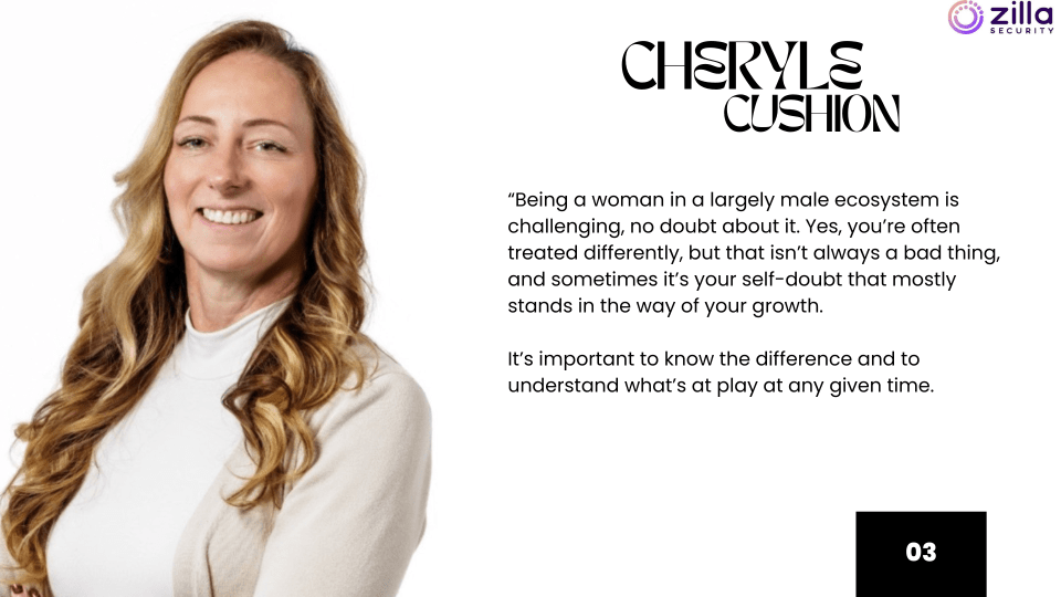 CIO Influence’s IWD Interview with Cheryle Cushion, VP of Marketing at Zilla Security