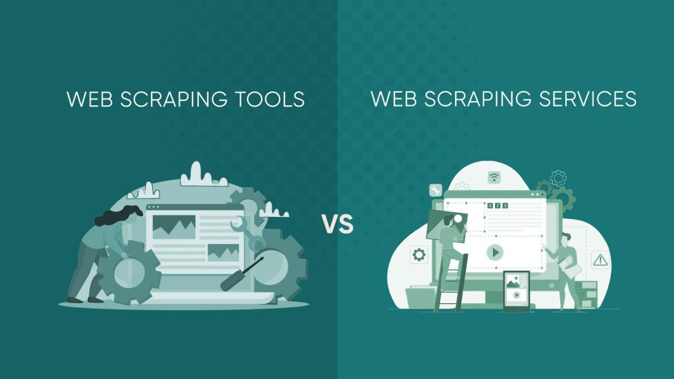 Web Scraping Tools versus Web Scraping Services